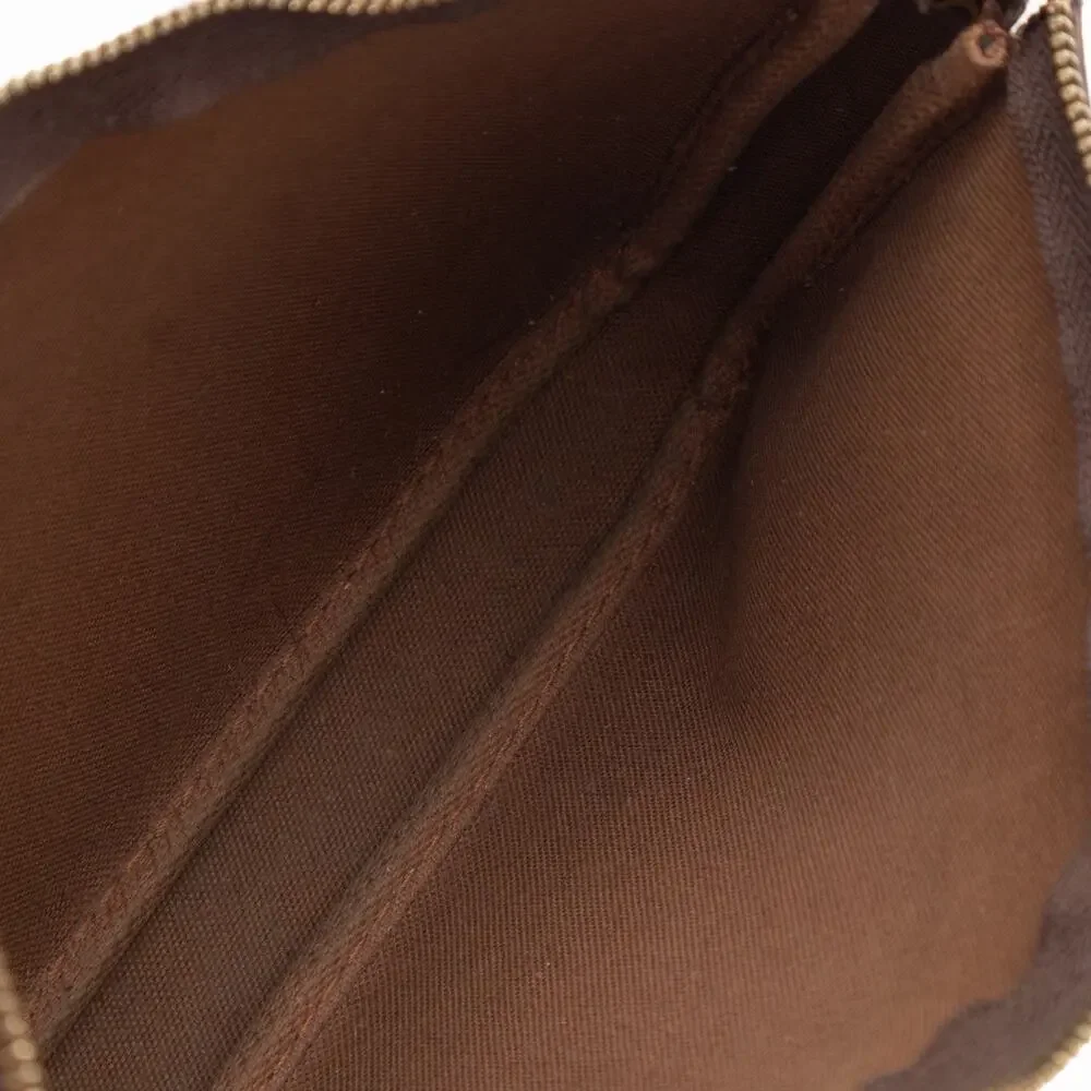 Louis Vuitton LV Monogram Brown Pochette Accessoires Mini Bag M51980 Vintage Y2K